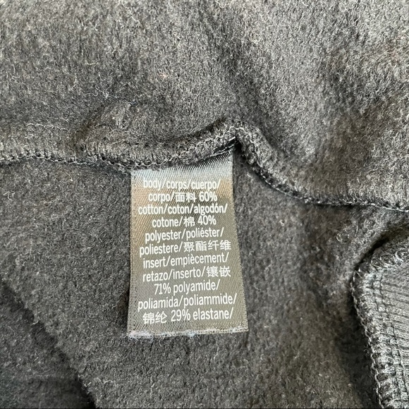 Victoria's Sport Black Full Zip Hoodie Printed - Picture 3 of 3